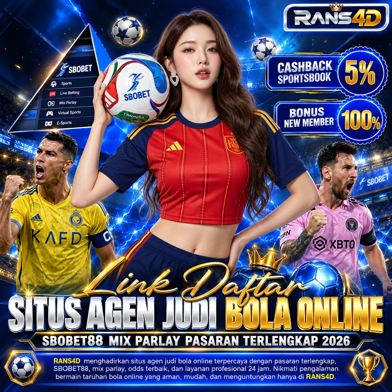 RANS4D | Situs Judi Bola Online Champion League Terpercaya & Fair Play