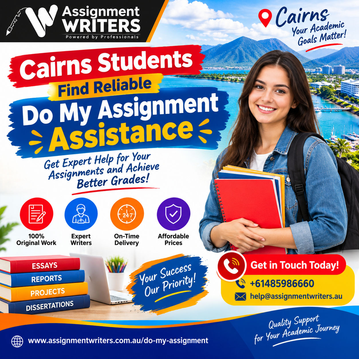 Cairns Students Find Reliable Do My Assignment Assistance