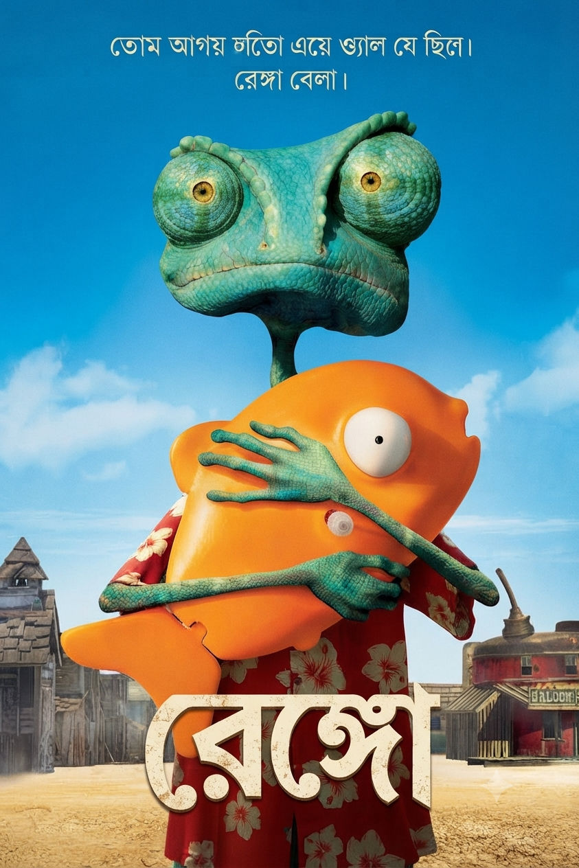 Rango Background Poster