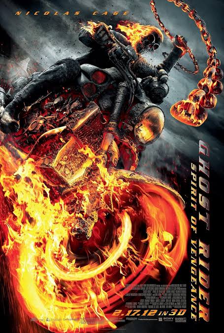 Ghost Rider Background Poster