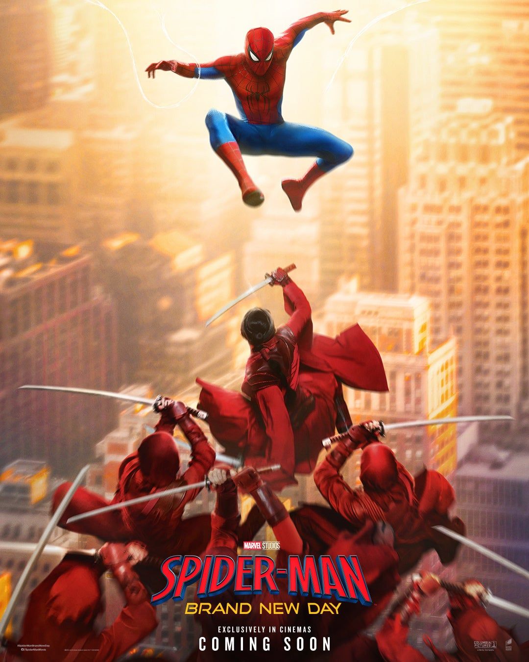 Spider-Man: Brand New Day Background Poster
