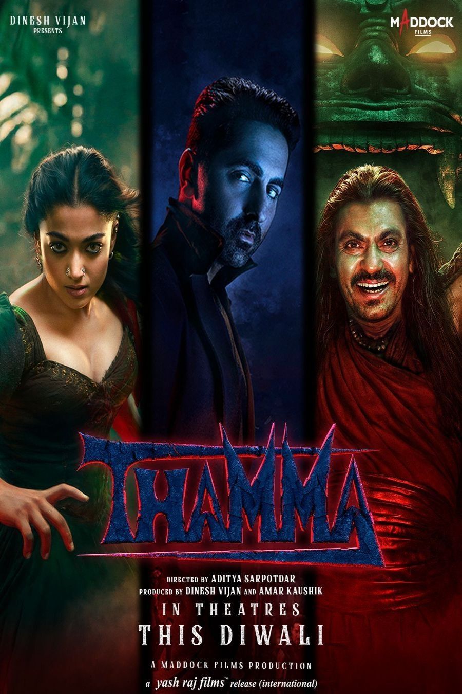 Thamma Background Poster