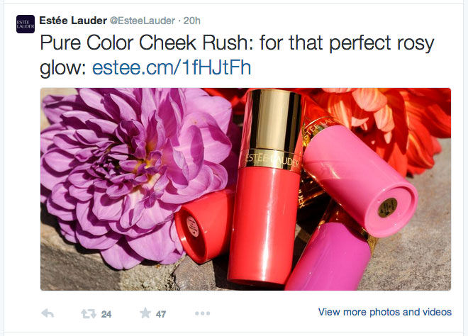 Courtesy: Estée Lauder/Twitter