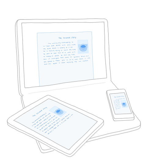 Dropbox devices illustration