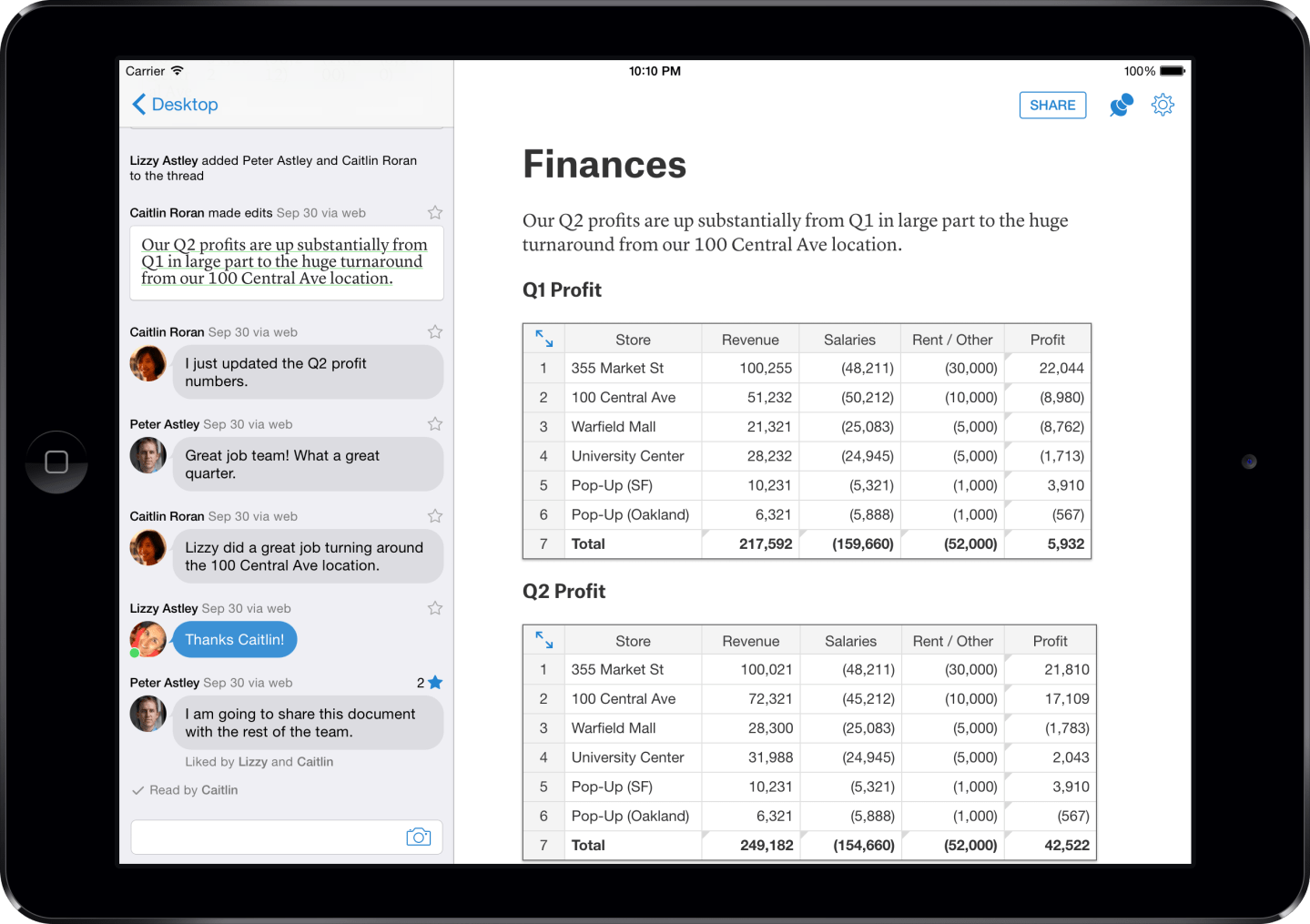 Quip-iPad-Spreadsheets