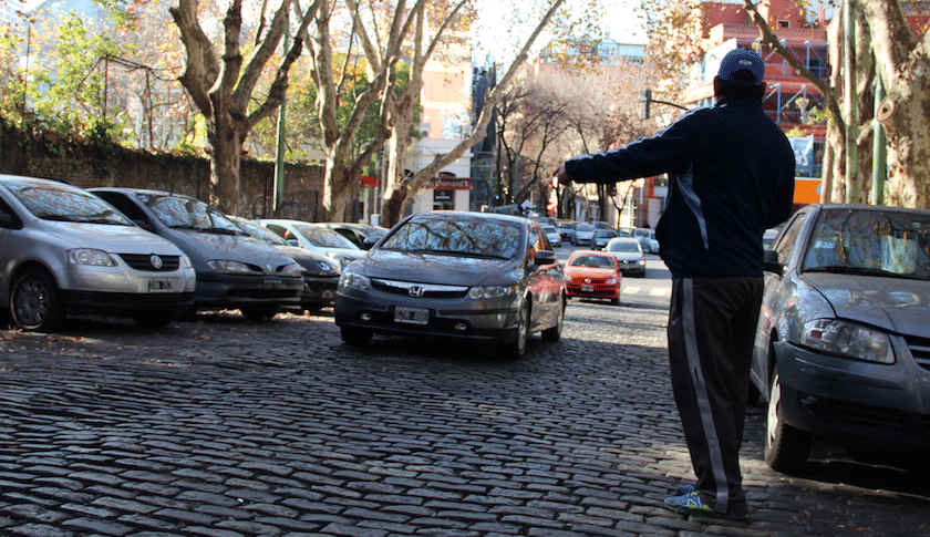 A ragman at work in Buenos Aires