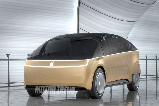 Mock up of what the Apple car might look like