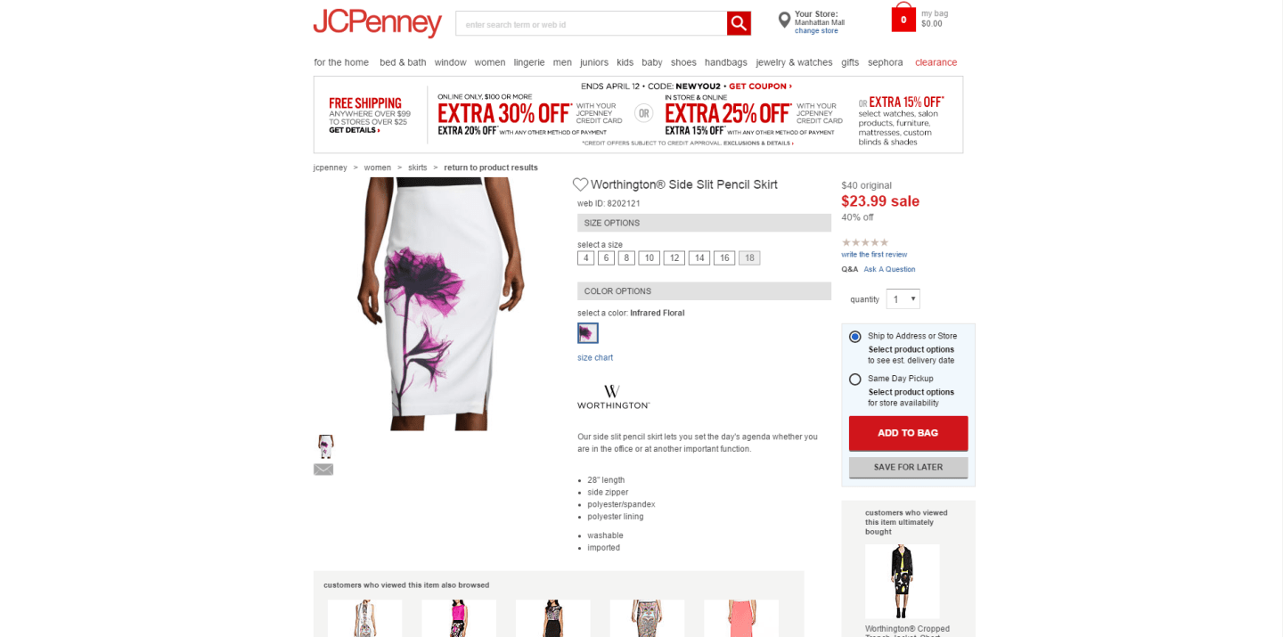 J.C. Penney Just Gave a Perfect Response to the Skirt ‘Controversy’