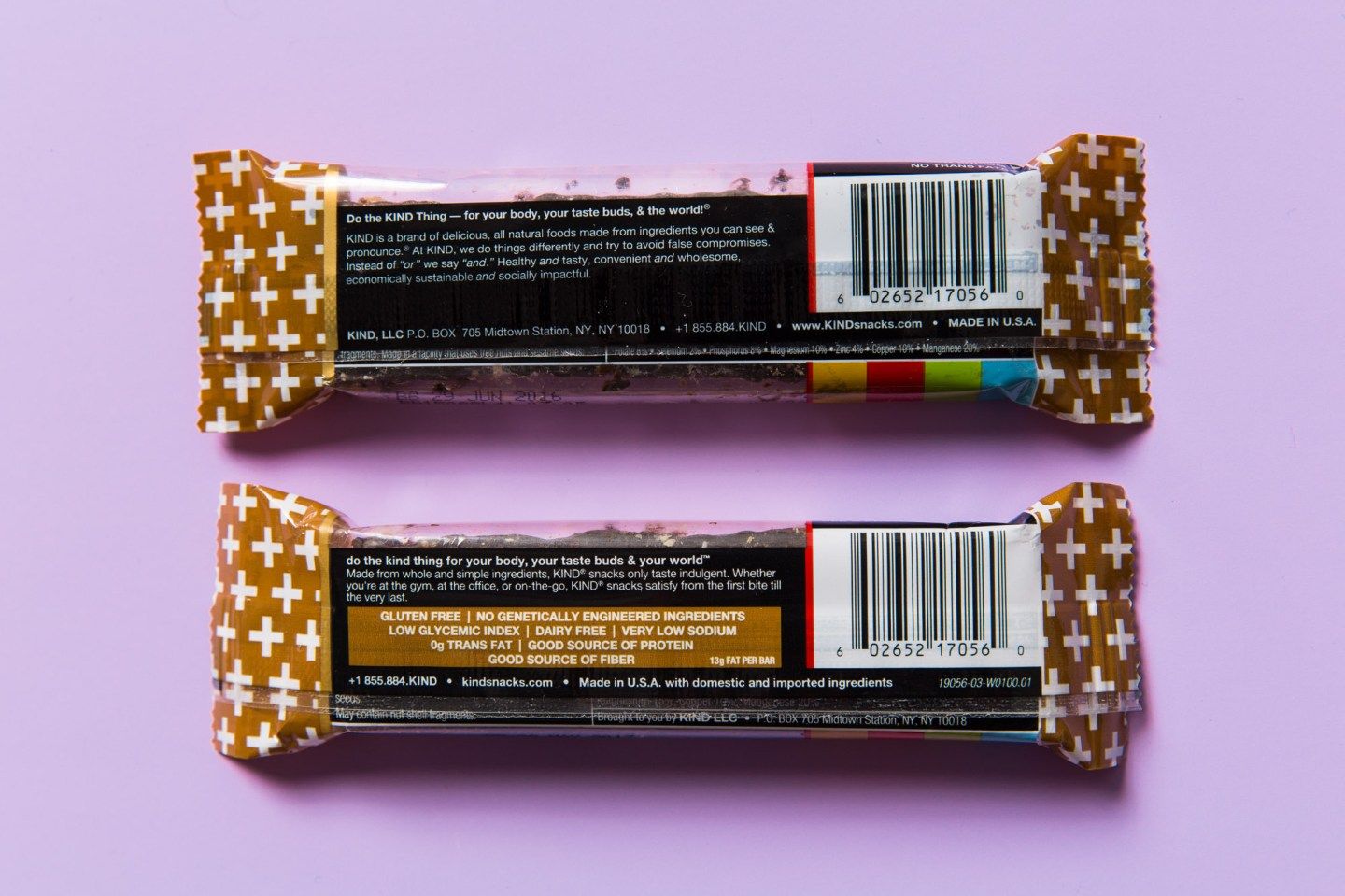 In Reversal, the FDA Says ‘Healthy’ Can Return to Kind Bar Packaging