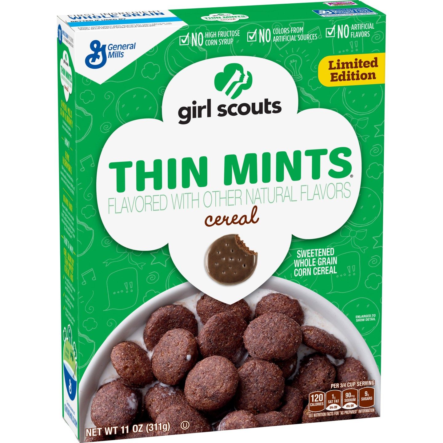 Girl Scout Cookie-Flavored Cereal Is Heading To a Grocery Store Near You