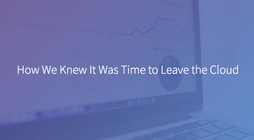 Why This Popular Developer Site Dumped Cloud to Build Its Own Storage