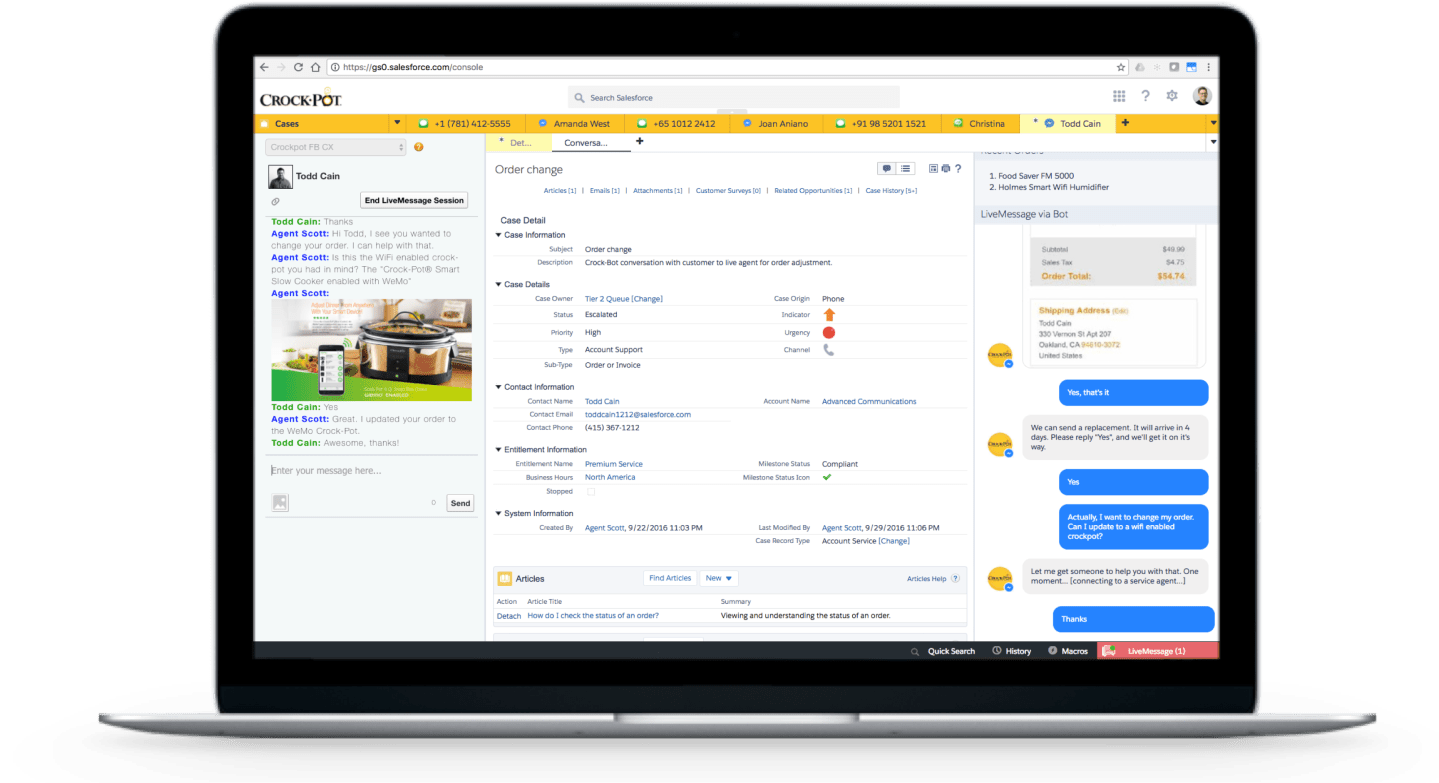 Salesforce Is Rallying Behind Messaging for Customer Service