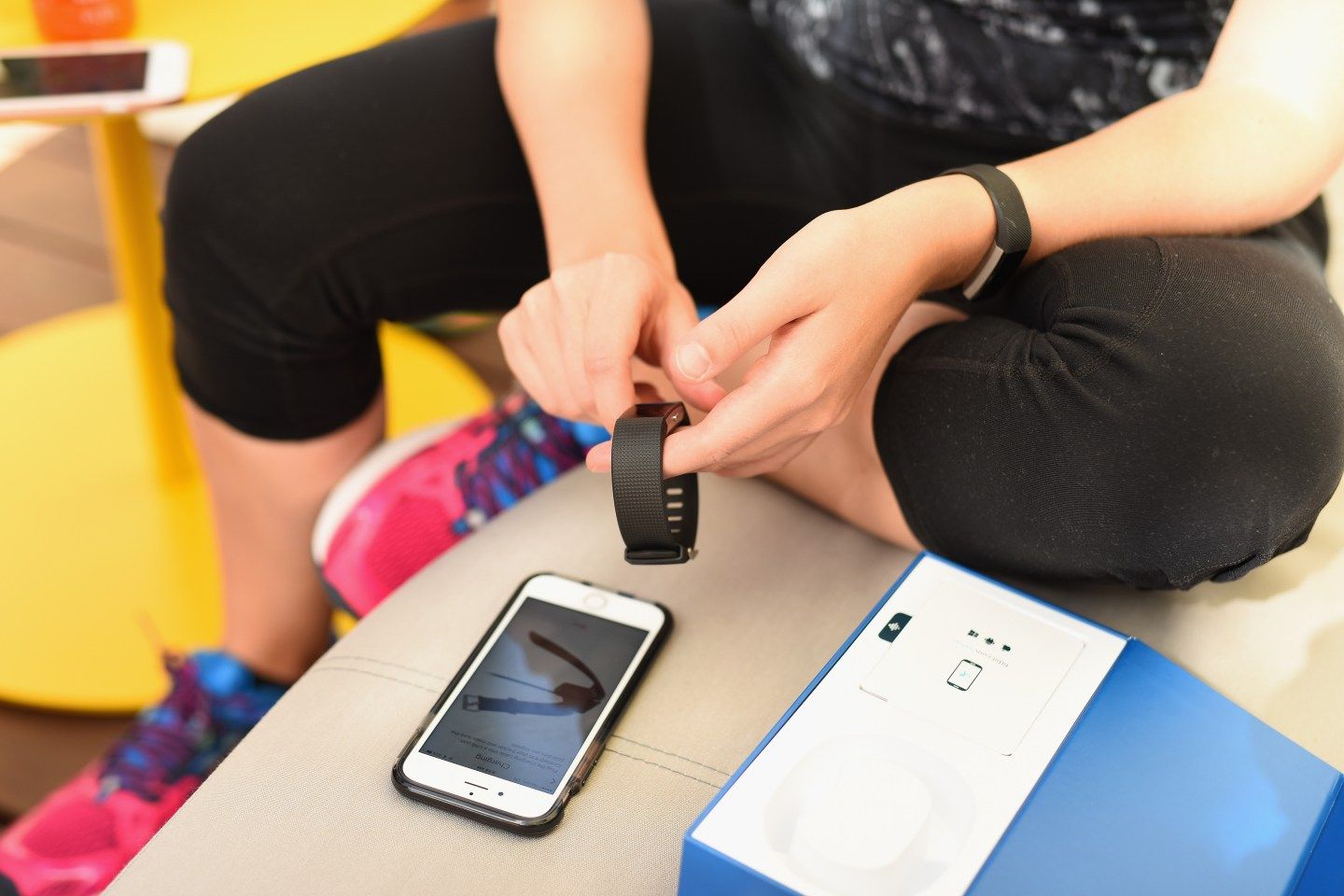 Fitbit Charge 2 And Fitbit Flex 2 Unveiled At Event With Gabby Reece In New York