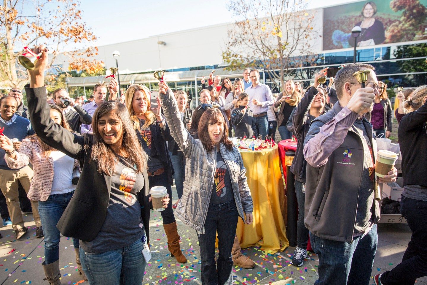 Approvals from the U.S. Food and Drug Administration (FDA) mark a truly special time at Genentech. Bell ringing events celebrate bringing medicines to patients and acknowledge the many employees who worked tirelessly to make them happen. In the past year, we have celebrated four approvals by the FDA — a record in our history.