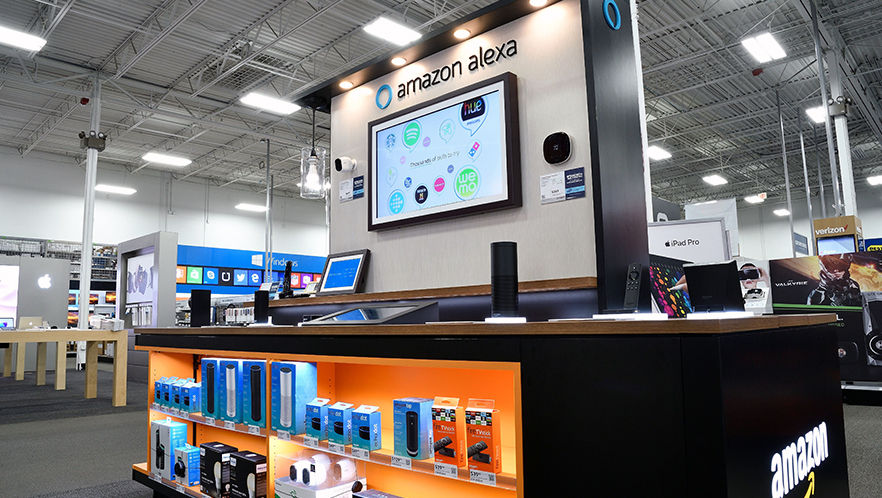 Best Buy Using Store Space to Showcase Amazon and Google Home Tech