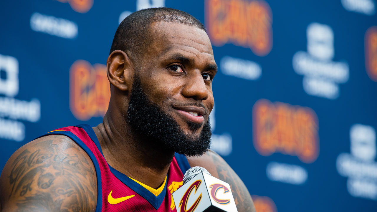 LeBron James in 2017.
