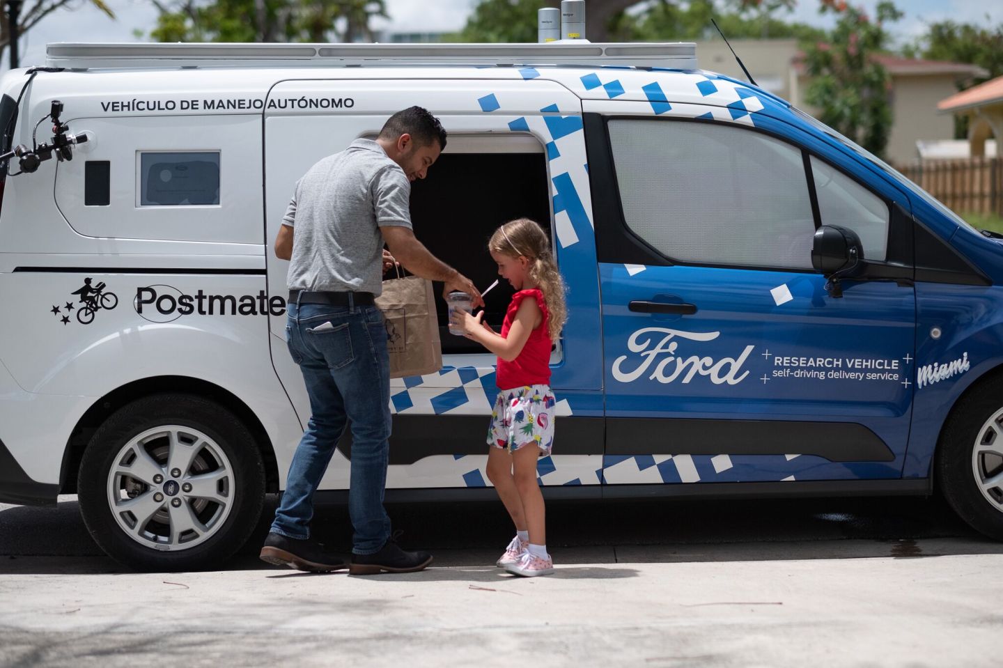 Ford Is Working on a Self-Driving Delivery Service with Postmates