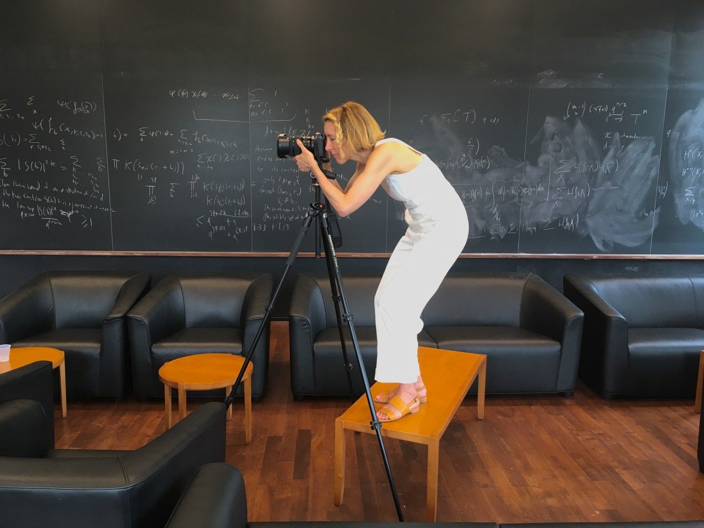 This Fashion Institute of Technology Photographer Finds Art in Mathematicians’ Chalkboards