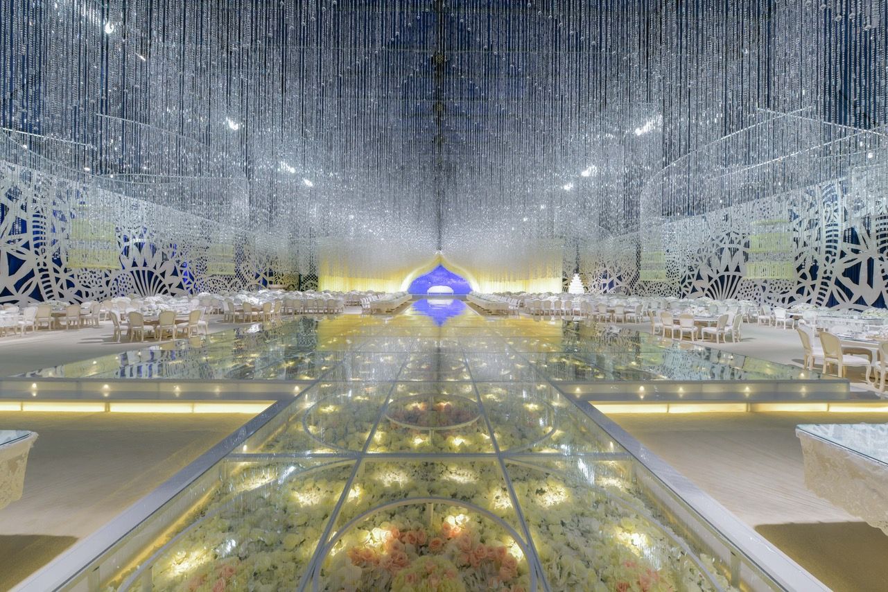 Dubai and Abu Dhabi have become destinations for over-the-top luxury weddings with thousands of guests.