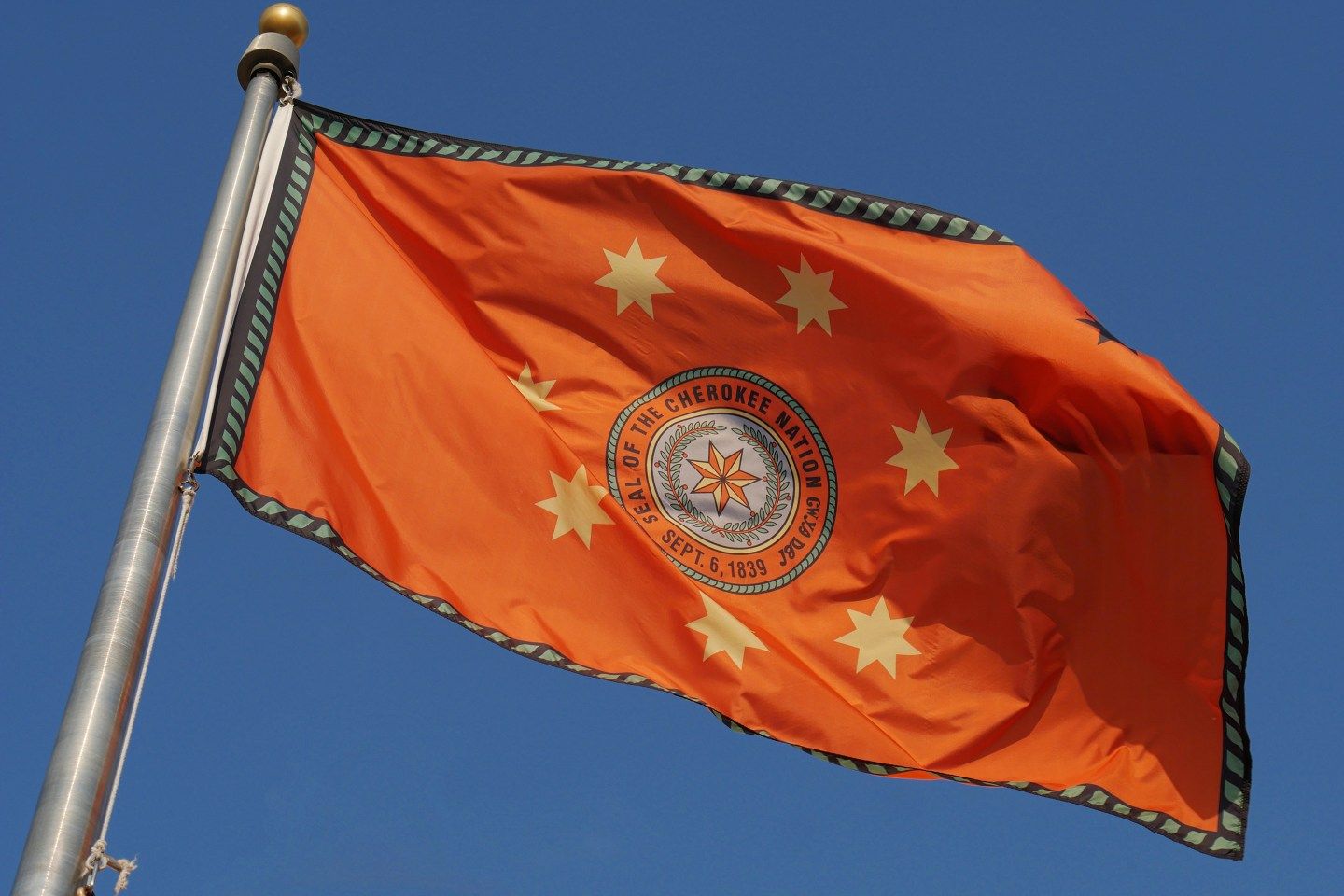 Cherokee Indian Nation Flag
