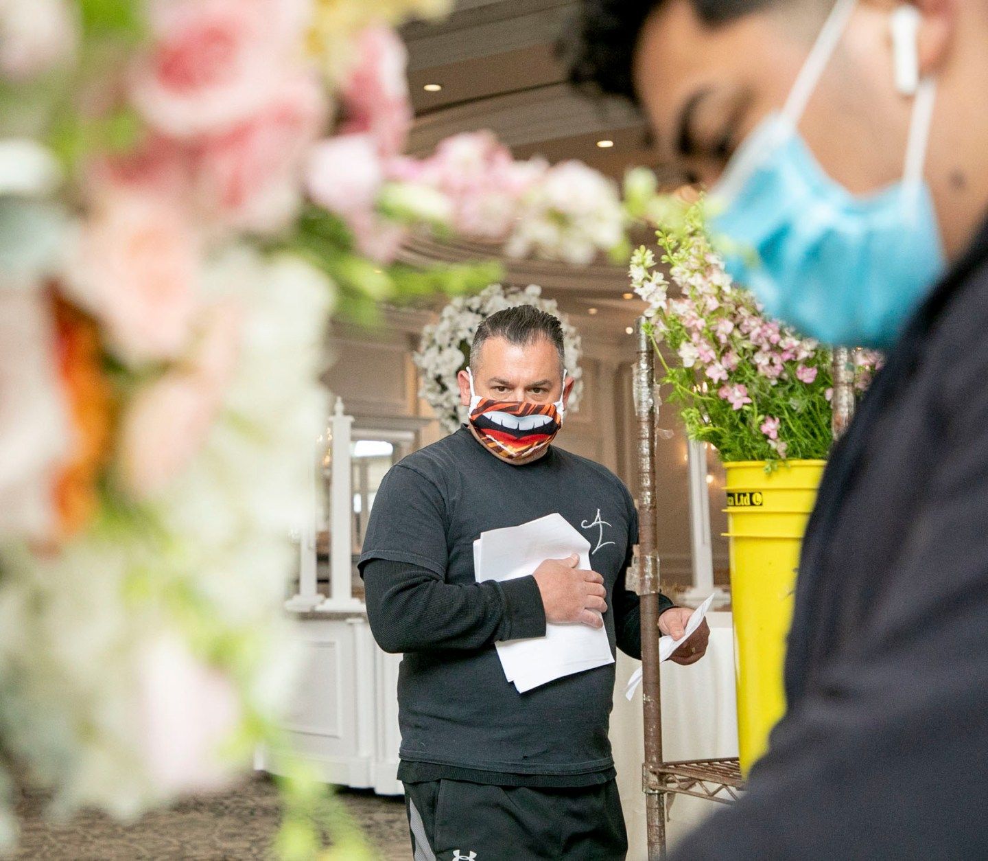 Larger weddings are on the way back, but there are a lot of pandemic precautions that will remain.