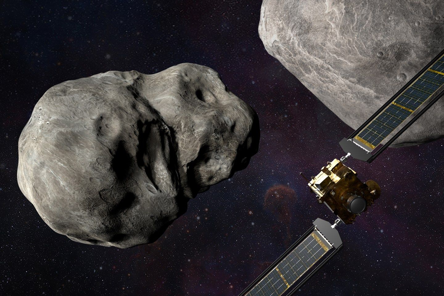 NASA is crashing a rocket into an asteroid on purpose