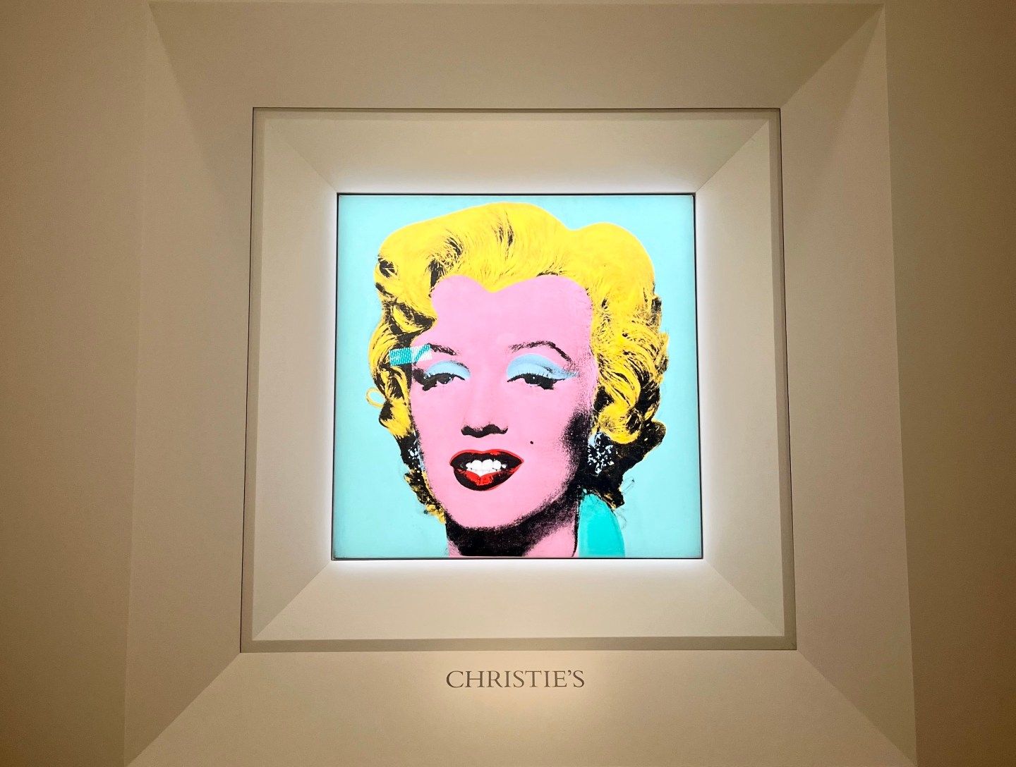 Christie’s sale of Warhol’s Marilyn Monroe portrait expected to shatter records