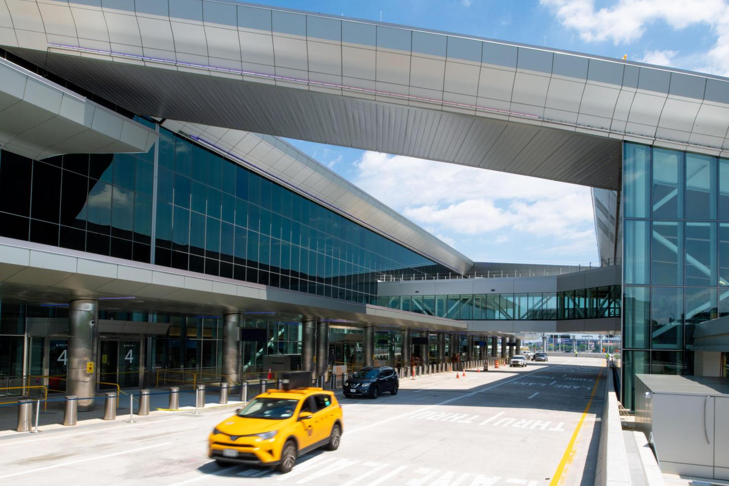 Inside the new Delta Air Lines terminal at New York City’s LaGuardia Airport