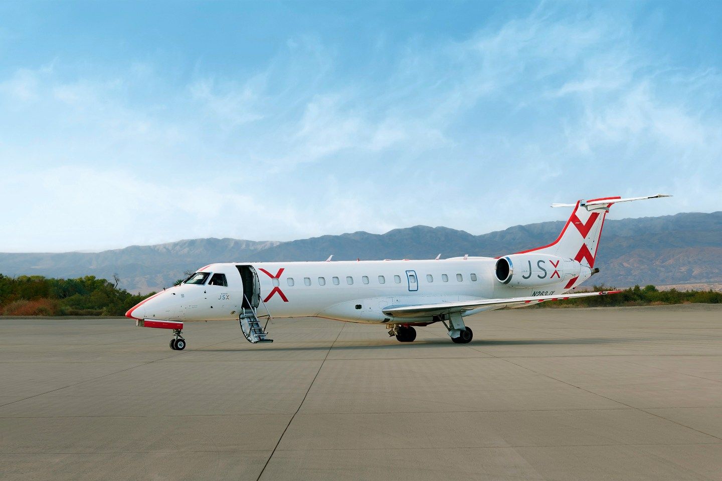JSX's Embraer 145 jets serve 22 destinations, with more to come.