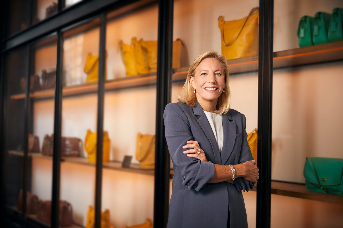 Joanne Crevoiserat, CEO of Tapestry