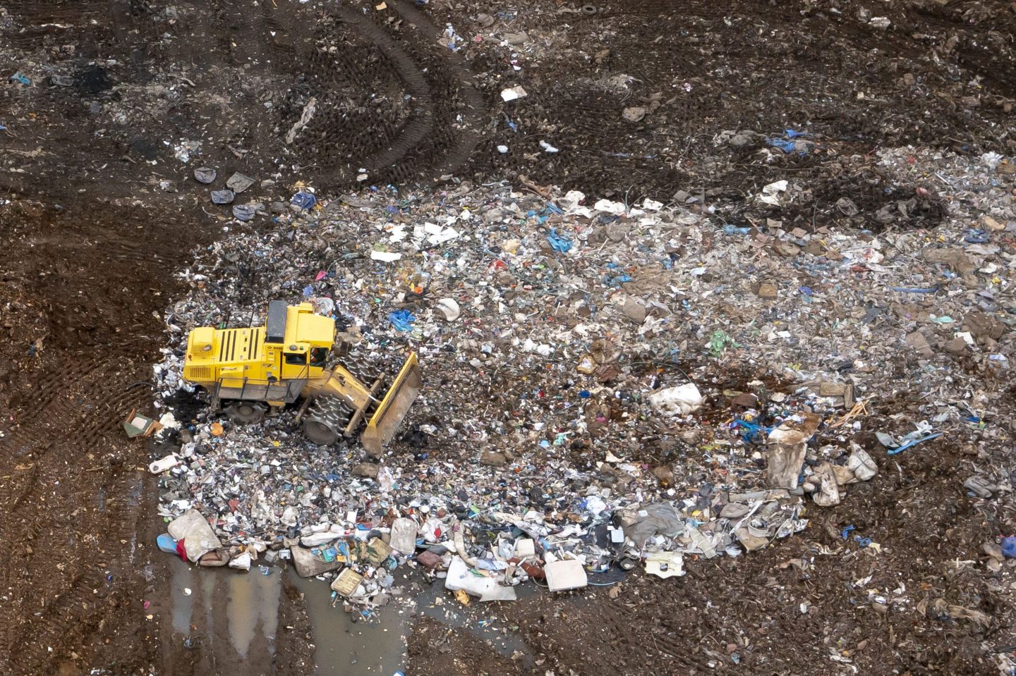 Somewhere in this landfill is a hard drive worth $750 million. 
