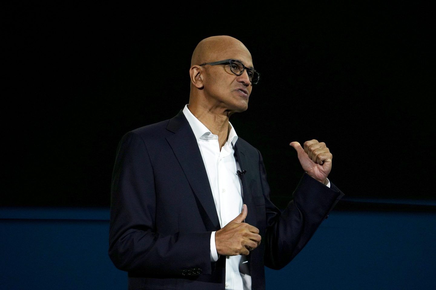 Chairman and CEO of Microsoft Satya Nadella.