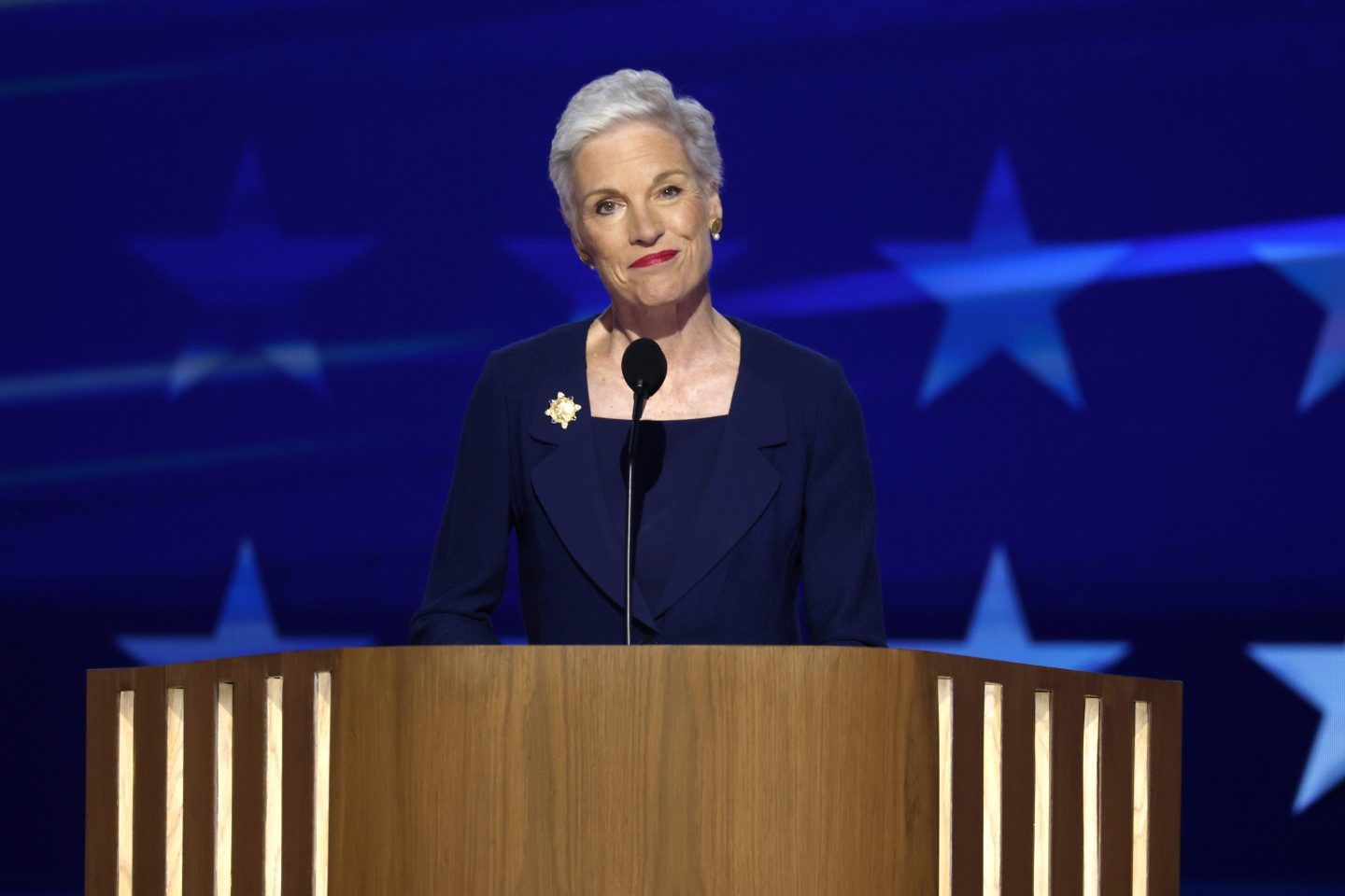 Former Planned Parenthood president Cecile Richards spoke at the Democratic National Convention in 2024, even as she battled brain cancer. 