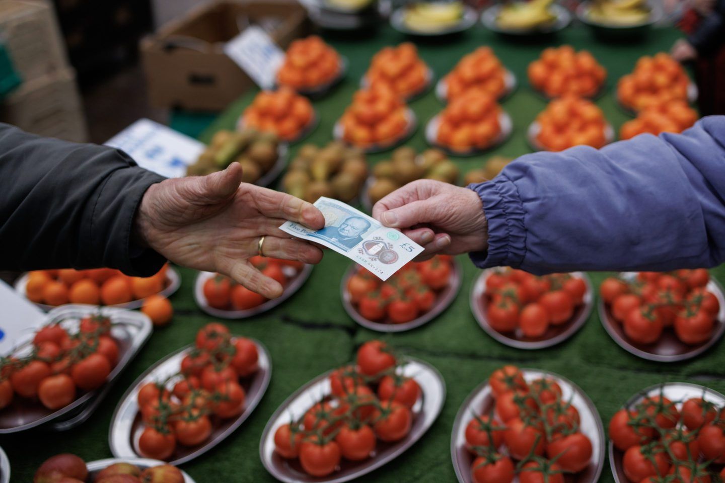 U.K. GDP expanded a slight 0.1% in November.