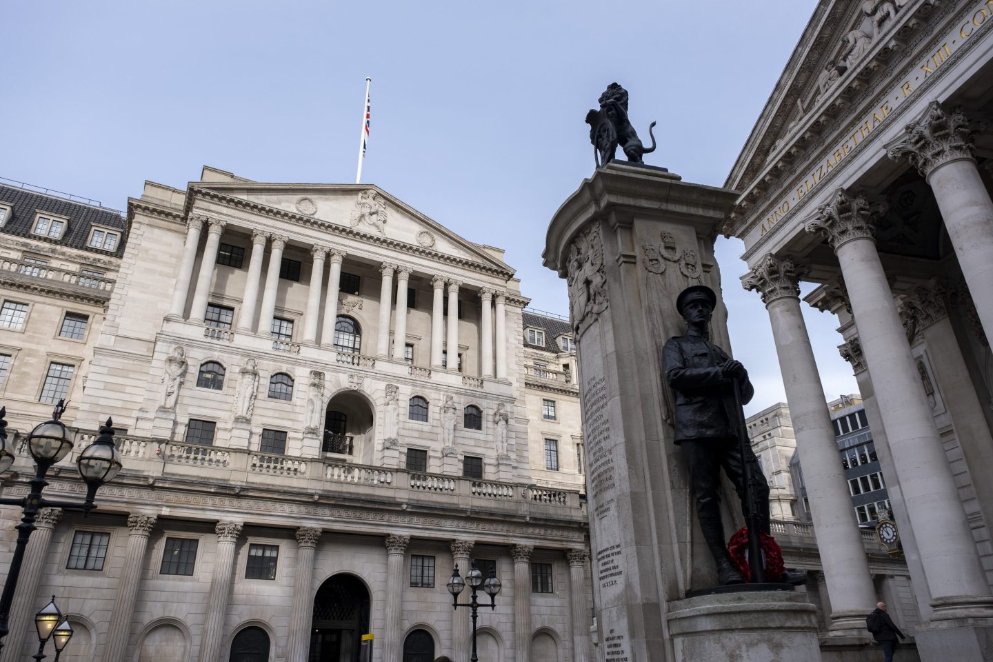 Bank of England in the City of London on 29th January 2025 in London, United Kingdom.