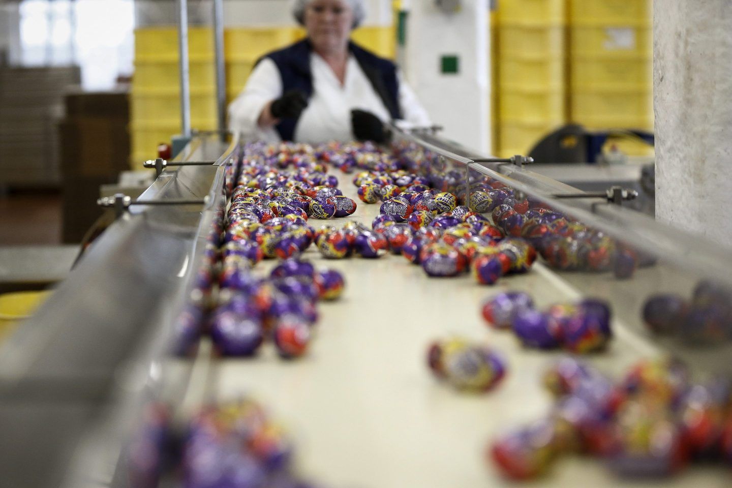 A production facility for Cadbury chocolate, among the many brands owned by Mondelez.
