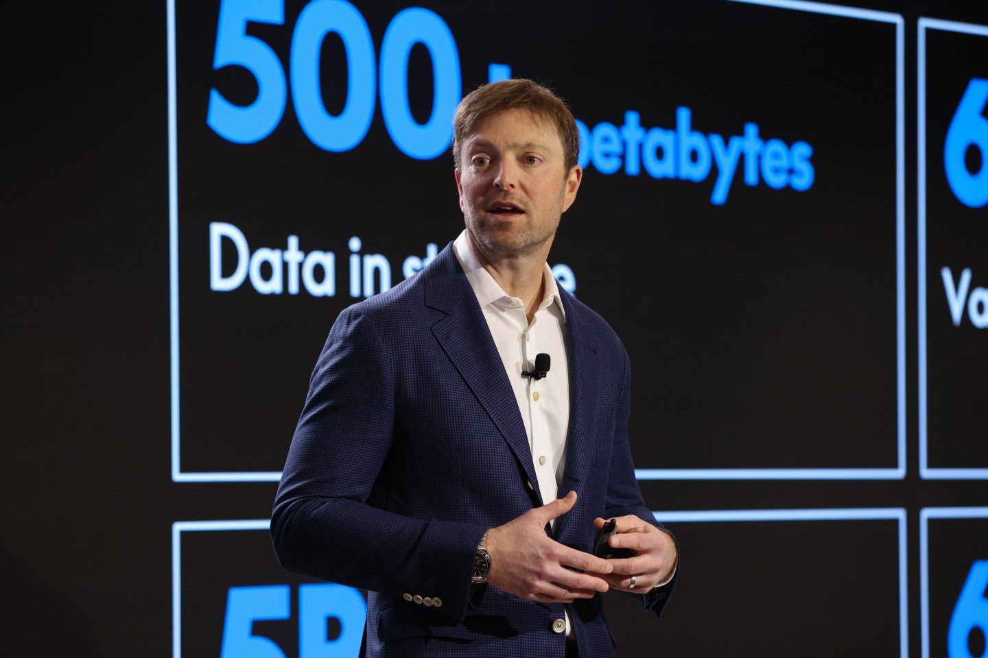 Alex Chriss, PayPal president and CEO, speaks during Feb. 25 investor day.