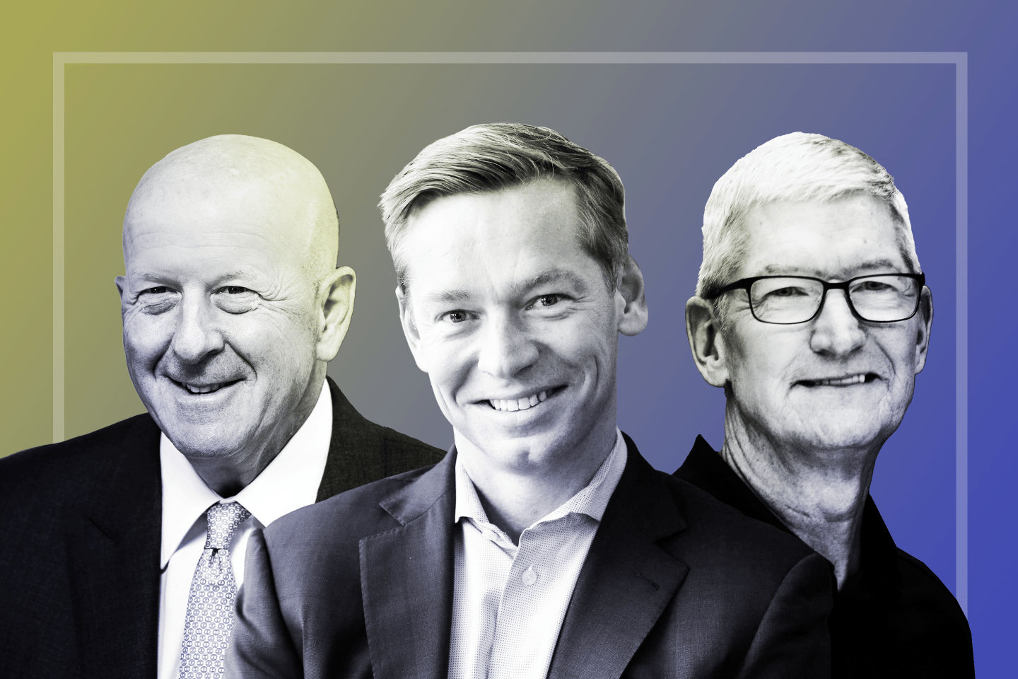 CEOs Solomon, Kempczinski and Cook