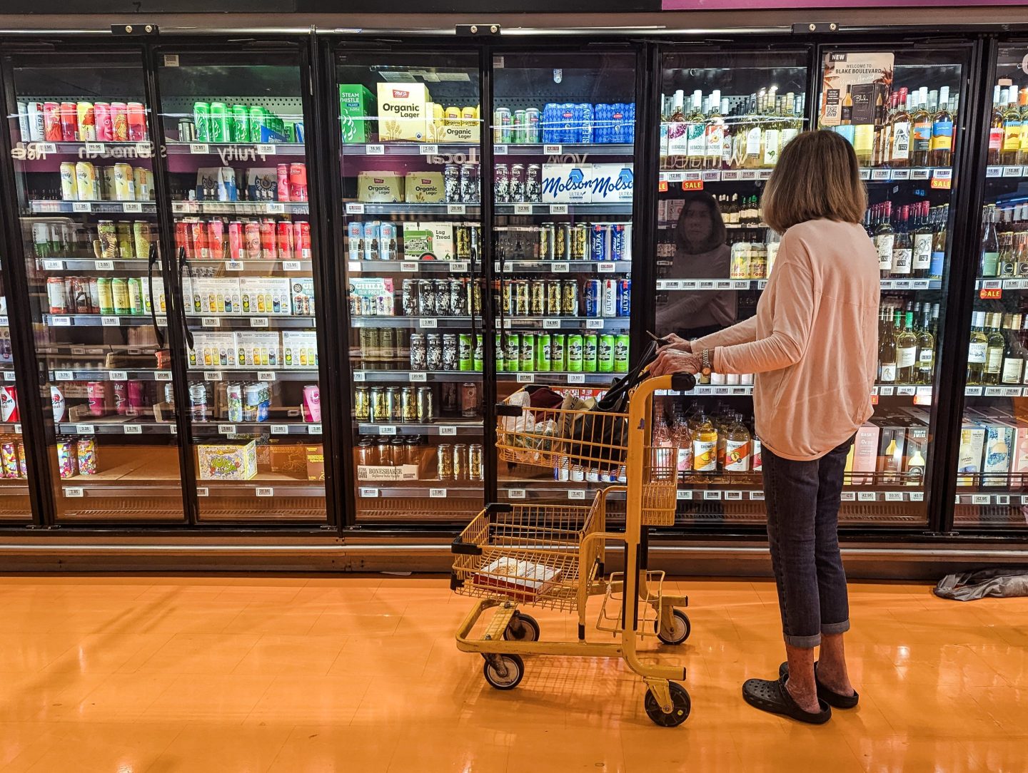 Some authorities in the provinces of Ontario, British Columbia, Quebec, Manitoba and Nova Scotia planned to remove American liquor brands from government store shelves.