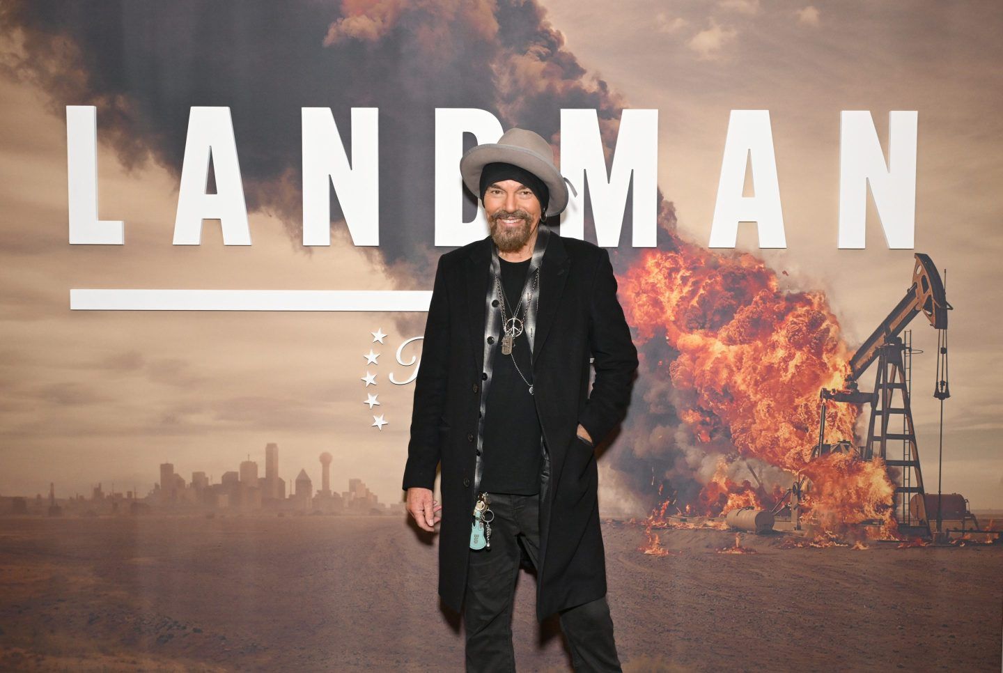 Billy Bob Thornton at a 'Landman' screening on Nov. 15.