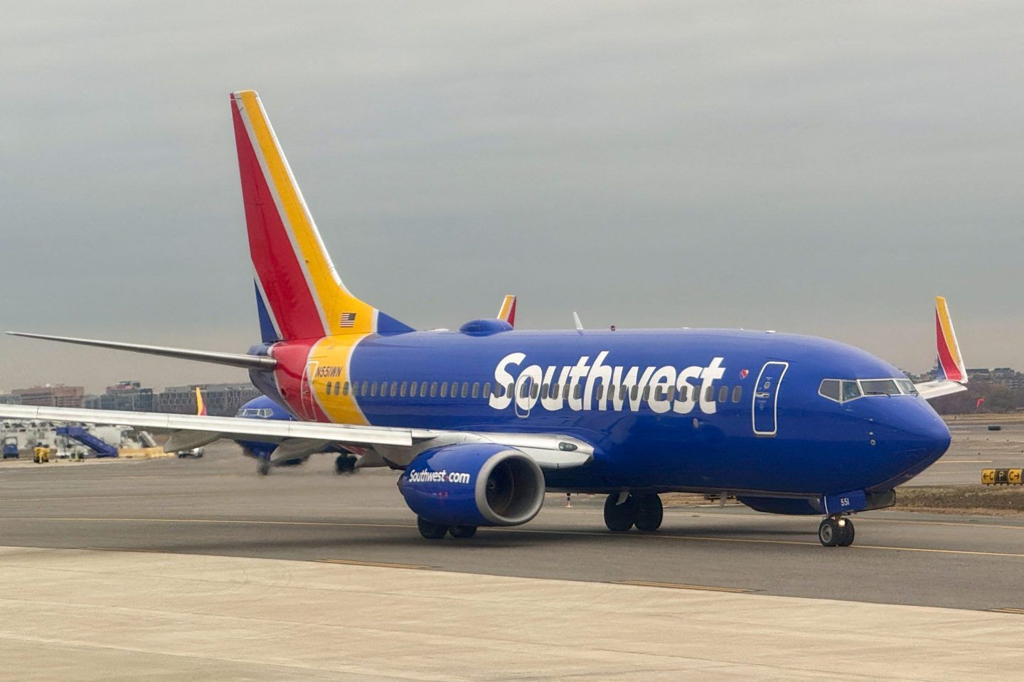 A Southwest Airlines plane