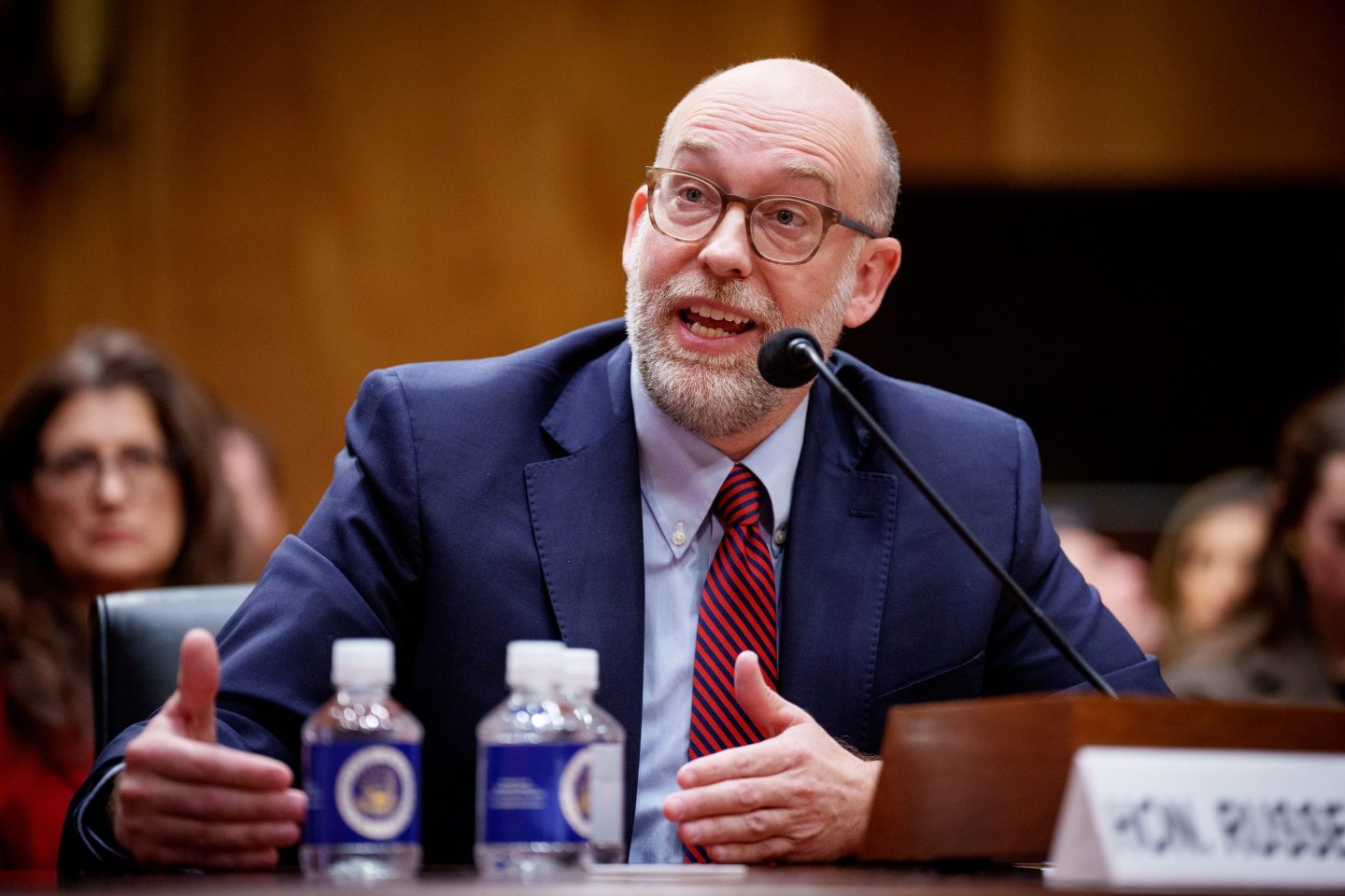 Senate Holds Confirmation Hearing For OMB Director Nominee Russell Vought