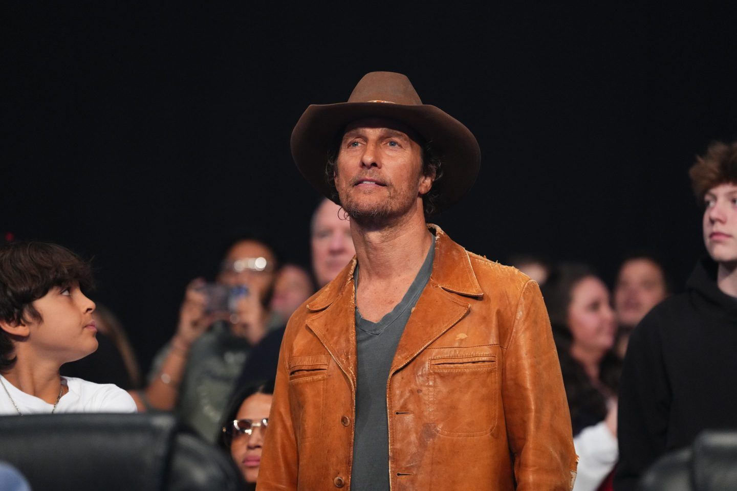 Photo of actor Matthew McConaughey