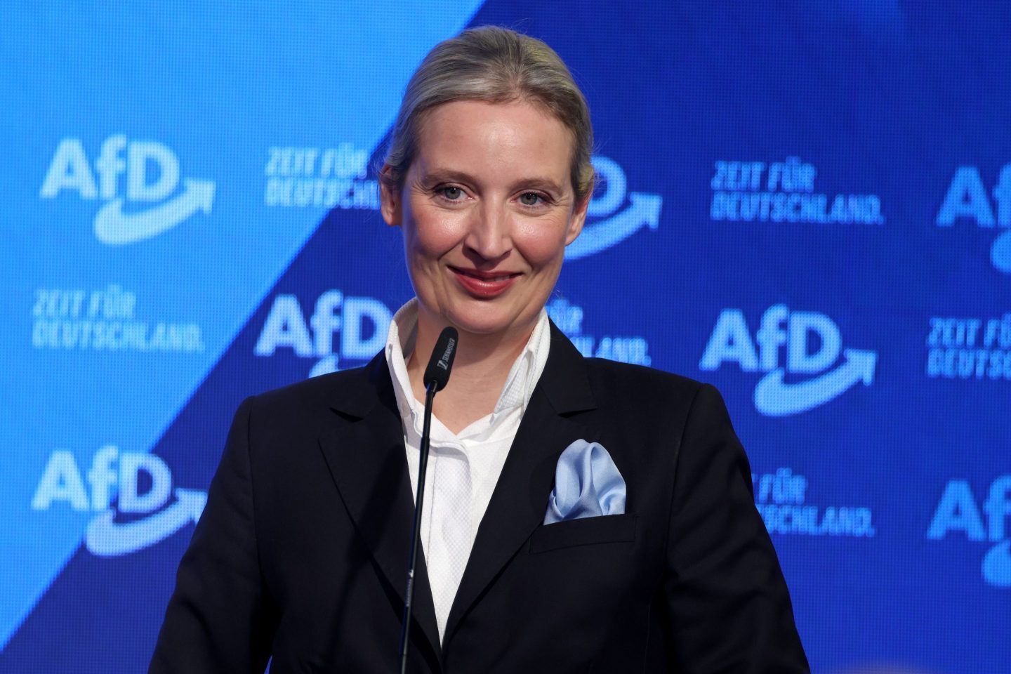 Alice Weidel was born and educated in western Germany, making her an oddity in the AfD, whose core voter base is in the country's formerly communist east.