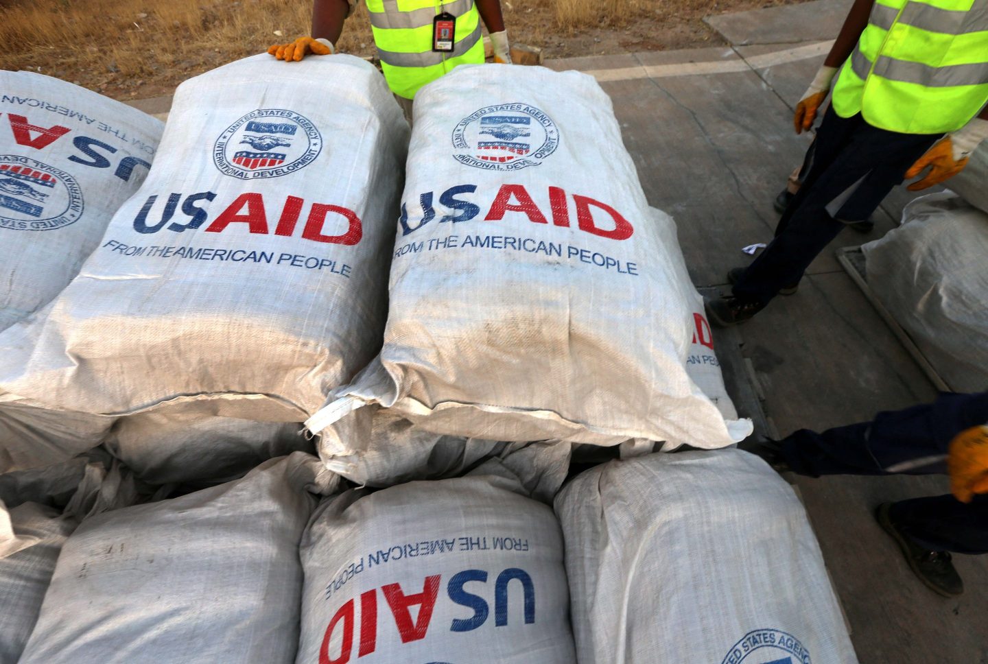 USAID's $42.8 billion annual budget has been frozen by President Trump for 90 days.