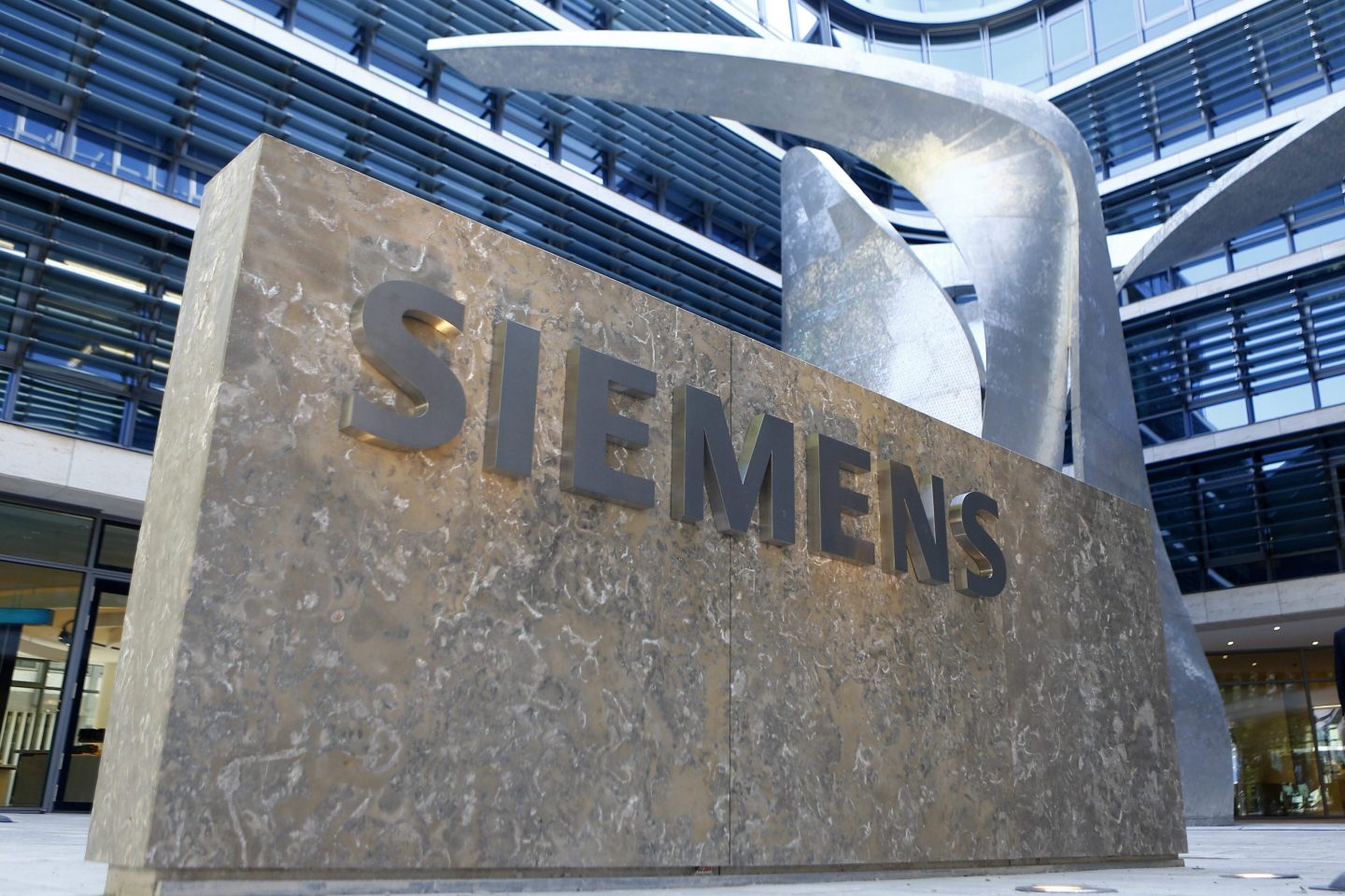 The U.S. is the largest market for Siemens. 