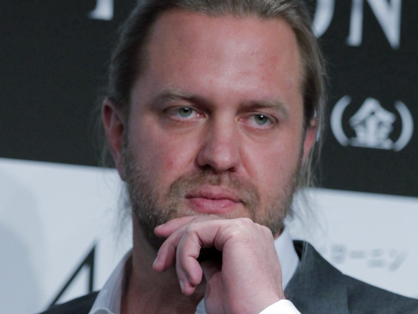 Director Carl Rinsch poses for photographers during a news conference to promote his 3-D film "47 RONIN" in Tokyo, on Nov. 18, 2013. 