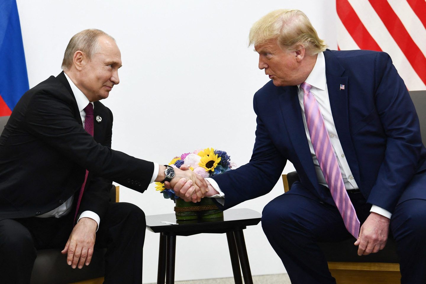 Donald Trump met Vladimir Putin several times during his first term as President.