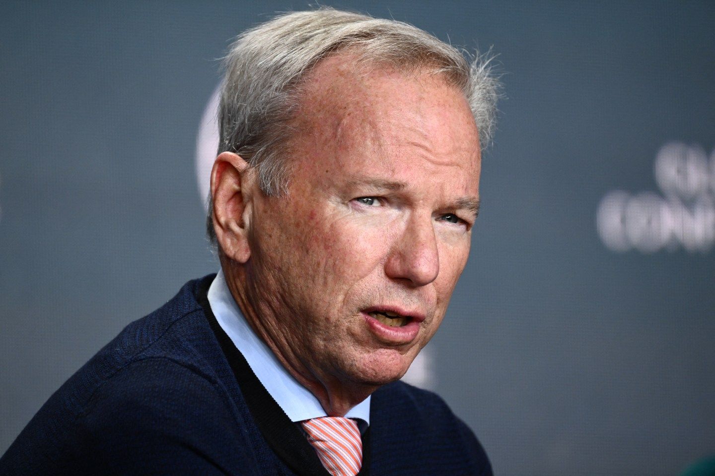 Former Google CEO and chairman Eric Schmidt during the Milken Institute Global Conference in Beverly Hills, California on May 2, 2023. (Photo: Patrick T. Fallon/AFP/Getty Images)