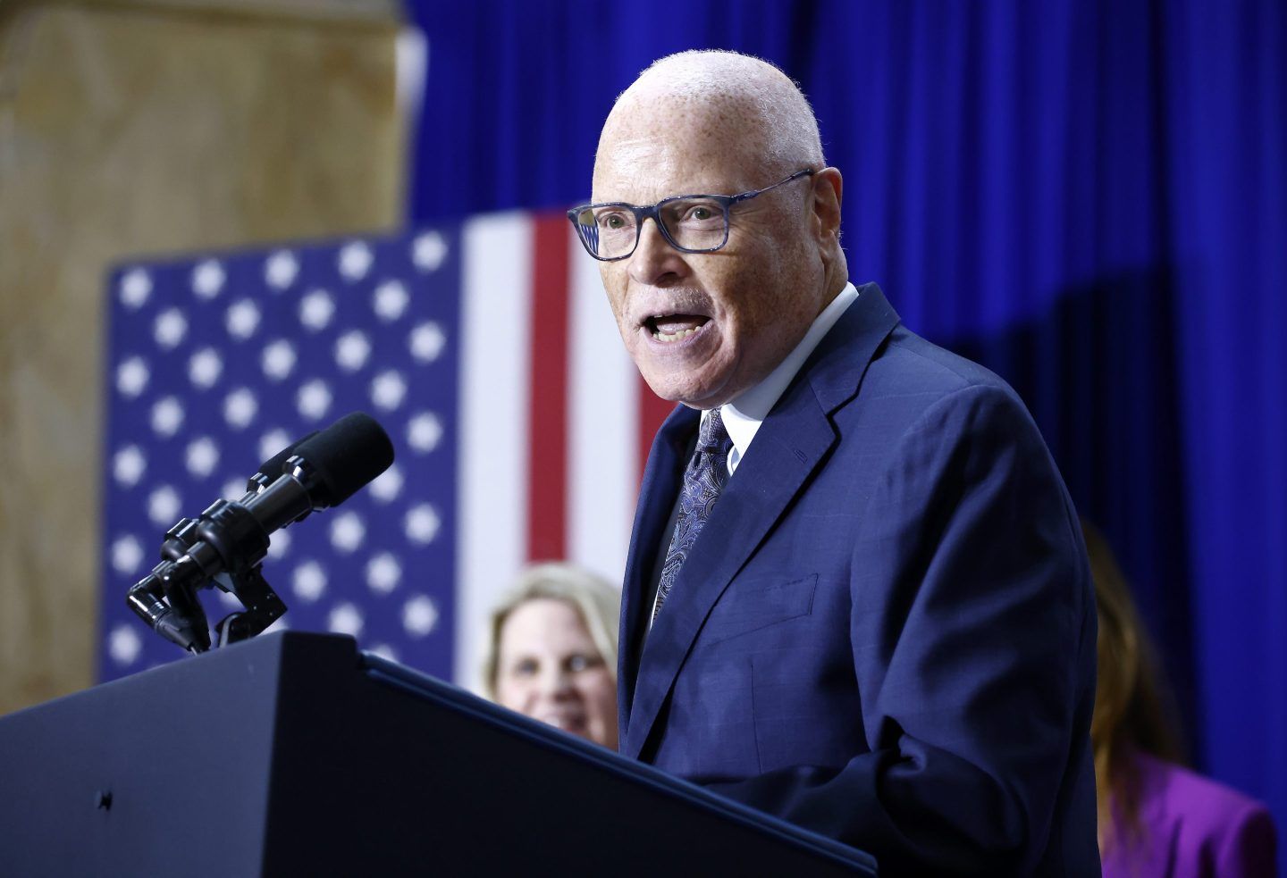 Lee Saunders, AFSCME, on April 09, 2024 in Washington, DC.